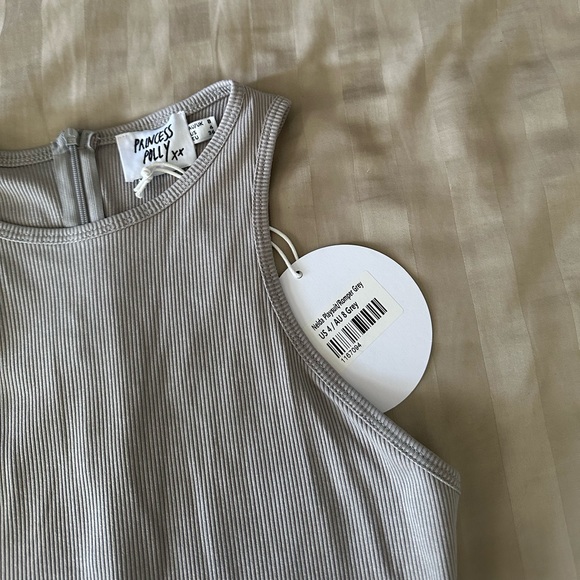 NWT Princess Polly Grey Romper Size US 4 - Picture 6 of 7